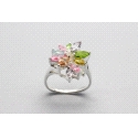 Sterling Silver Flower Ring