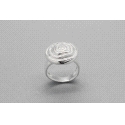 Sterling Silver Rose Ring