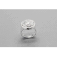 925 Sterling Silver Rose Ring