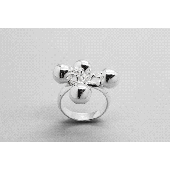 925 Sterling Silver Ball Ring