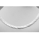 Sterling Silver Twist Necklace