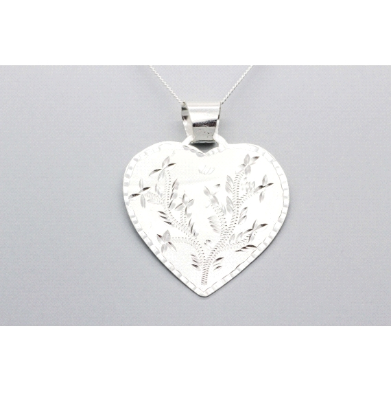 Sterling Silver Heart Pendant