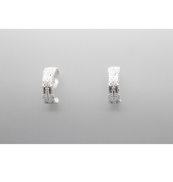 925 Sterling Silver Hoop Earrings